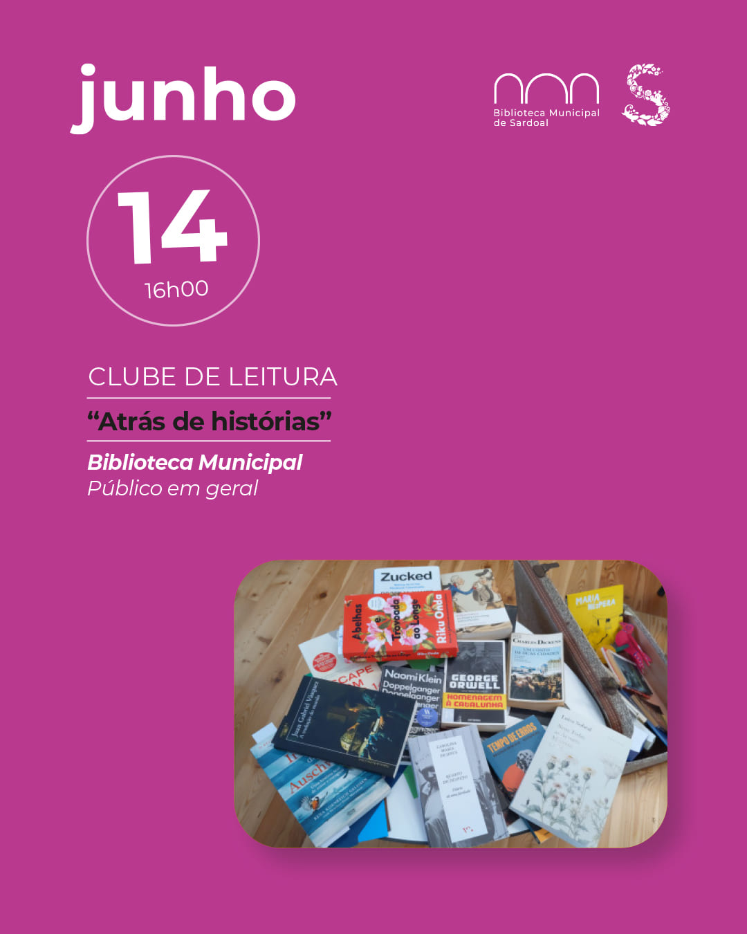 Clube de Leitura “Atrás de Histórias”